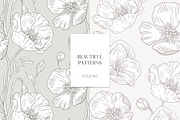 Elegant Poppies Spring flowers, an Illustration by ms Julia Nova (Thumbnail 4 of 7)