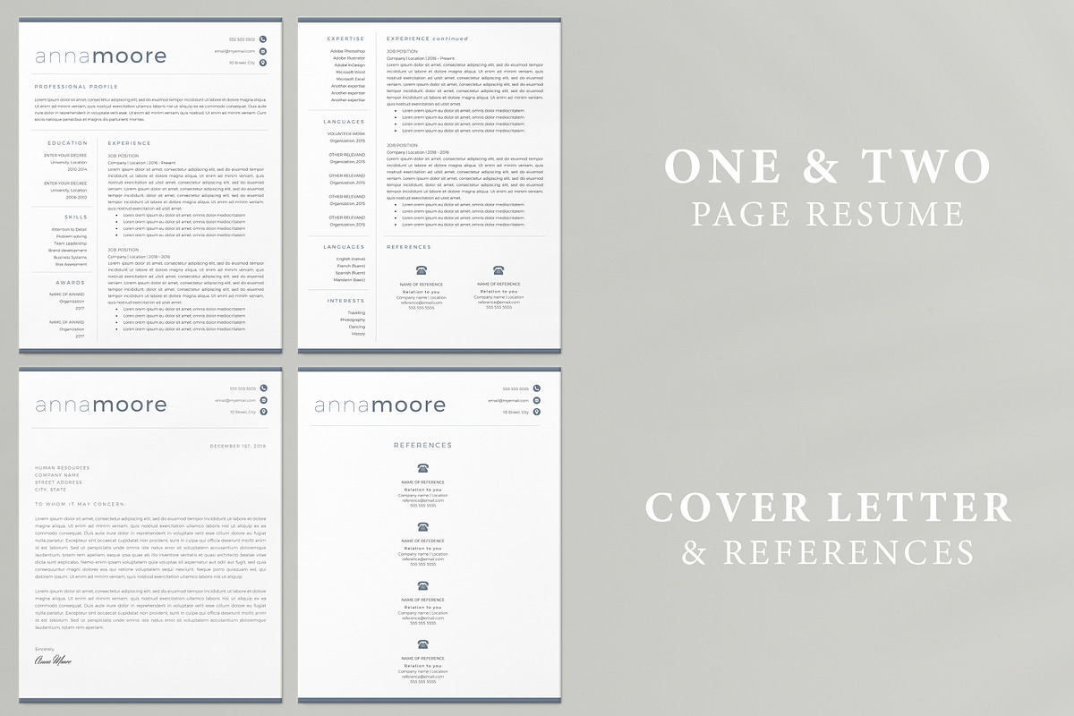 Resume Template, a Resume Template by TheResumeCoach (Photo 3 of 7)