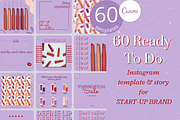 60 Purple Candy Instagram template, a Social Media Template by LemonNguyen (Thumbnail 1 of 6)