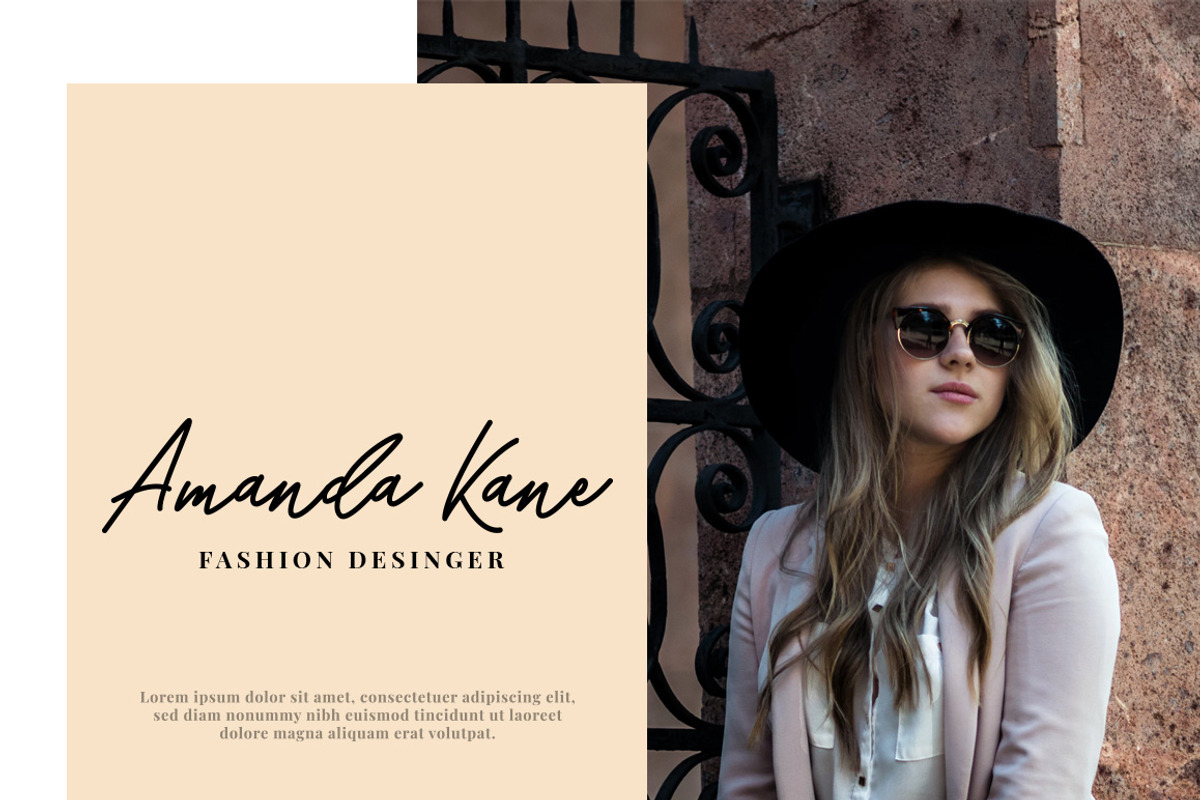 Milano Signature Font preview 3