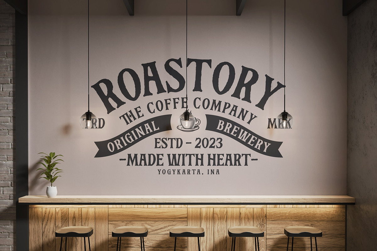 Balverd a Vintage Style Typeface, a Serif Font by Blankids Studio (Photo 10 of 12)