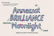 Elastique Stylo Spike - Outline Font, a Slab Serif Font by type peace (Thumbnail 2 of 14)
