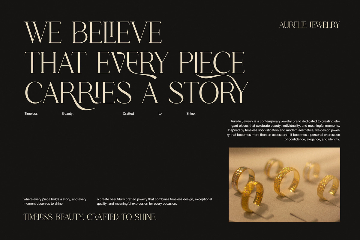 Kinaya Elegant Fashion Serif Font, a Serif Font by Graphicxell (Photo 5 of 8)