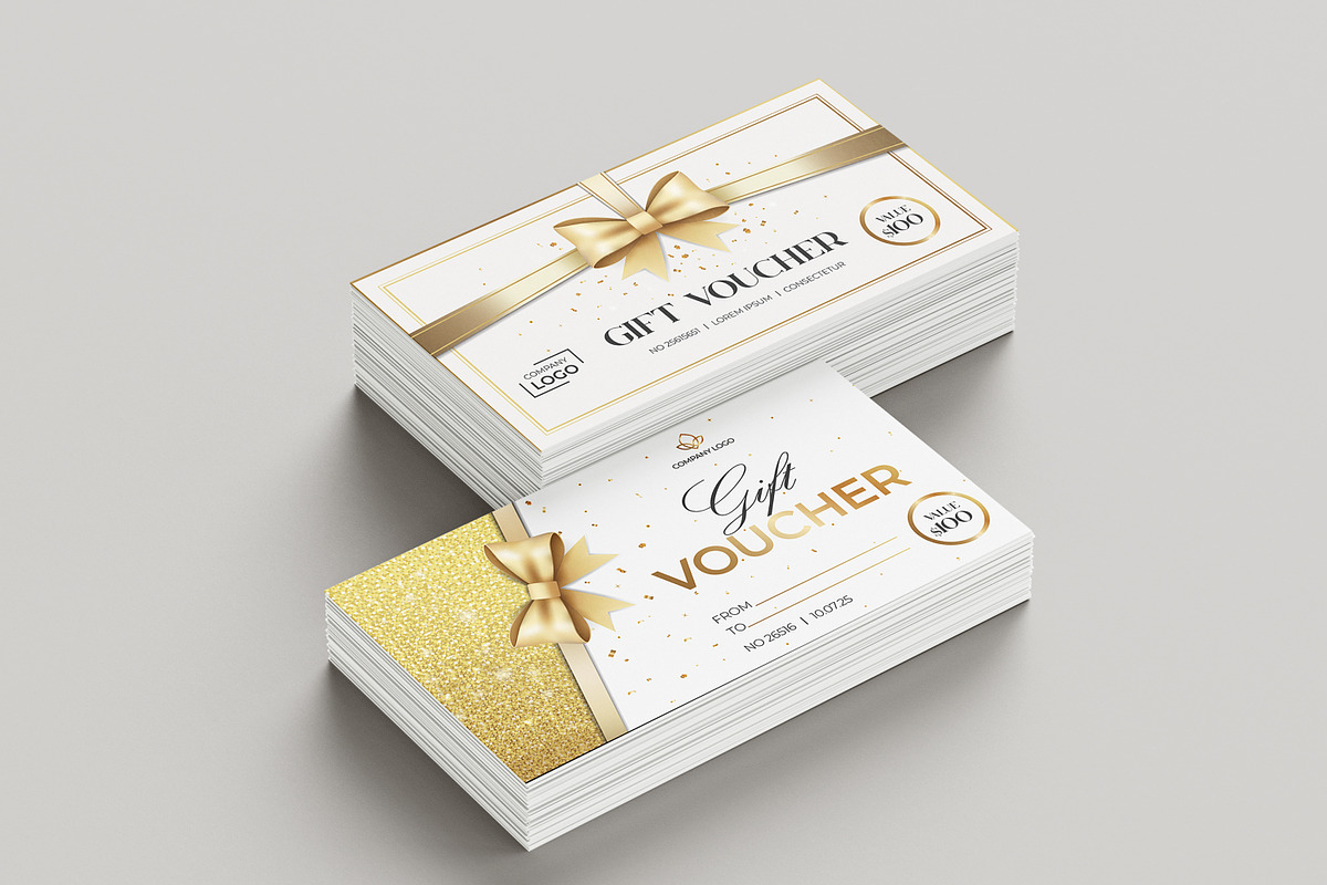 Luxury Gift Voucher Templates, a Templates & Theme by Hanna's ArtLab (Photo 2 of 2)