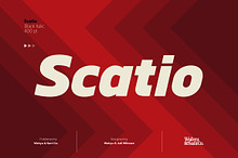 Scatio | Sans Serif Family