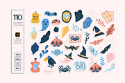 Halloween Pattern & Illustration, a Pattern Graphic by KetteCreate (Thumbnail 5 of 10)