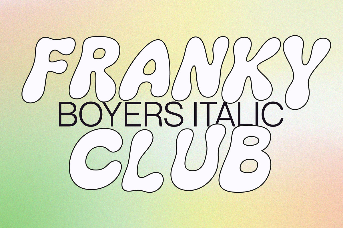 Boyers – Bubble Font, a Handwritten Font by Craft Supply Co. (Photo 4 of 8)