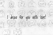 Cute Kawaii Dollar with Animals, an Animal Illustration by Palau (Thumbnail 9 of 12)