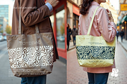 Totebag Street Mockup Set - Vol 5, a Product Mockup by DOBE Studio (Thumbnail 3 of 4)