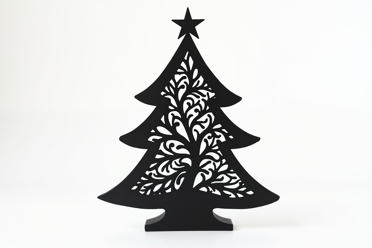 Tree Christmas Fir Tree Black, an Illustration by Amazin_art (Photo 18 of 27)