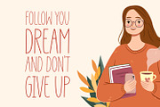Apple Cream A Tall Handwritten font, a Handwritten Font by RantautypeStudio (Thumbnail 4 of 11)