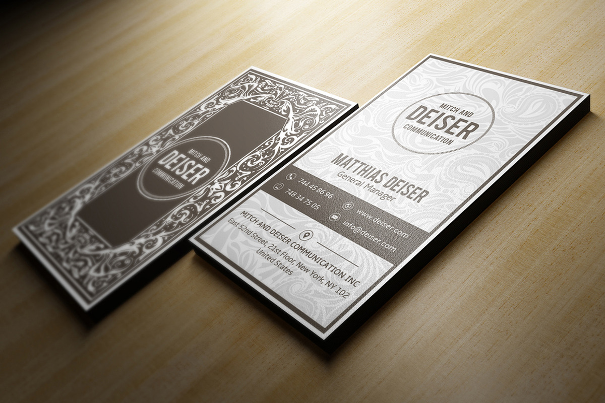 Unlimited Business Cards Bundle, a Business Card Template by Marvel (Photo 37 of 204)