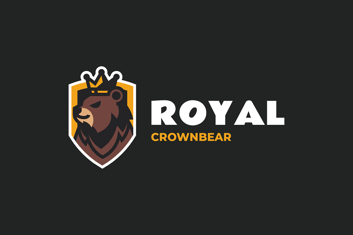 Mascot Crown Bear Logo Design, a Branding & Logo Template by Artnivora.Std (Photo 2 of 2)