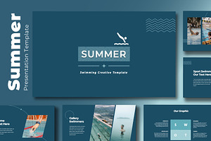 Summer Keynote Template, a Presentation Template by Overcloud