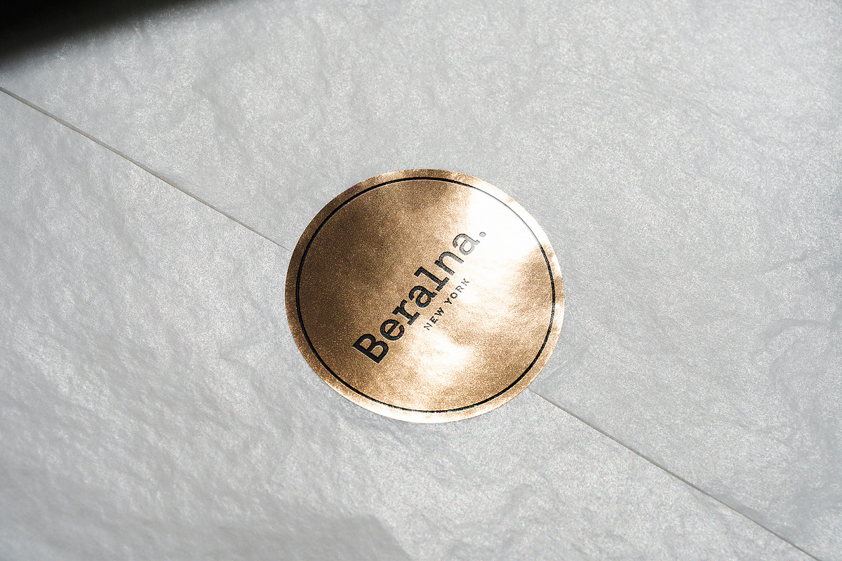 Logo Mockup Silver Sticker on Paper, a Product Mockup by Asylab (Photo 3 of 5)