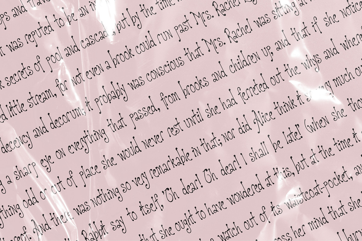Plumdrunk Slender Display Font, a Handwritten Font by The October Creative (Photo 4 of 8)