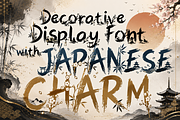 SumiBlossom - Japanese Art Font, a Script Font by HypeWorksCo (Thumbnail 8 of 13)