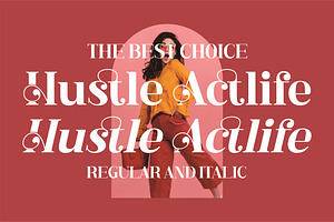 Hustle Actlife Serif LS