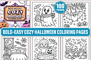 Bold & Easy Cozy Halloween Page, a Seasonal Illustration by Coco Bloom (Thumbnail 1 of 4)