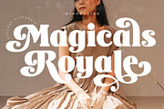 Magicals Royale Modern Vintage Font, a Serif Font by timelesstype.co (Thumbnail 1 of 20)