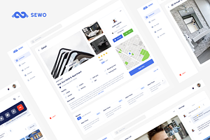 Sewo - Real Estate Dashboard UI Kit