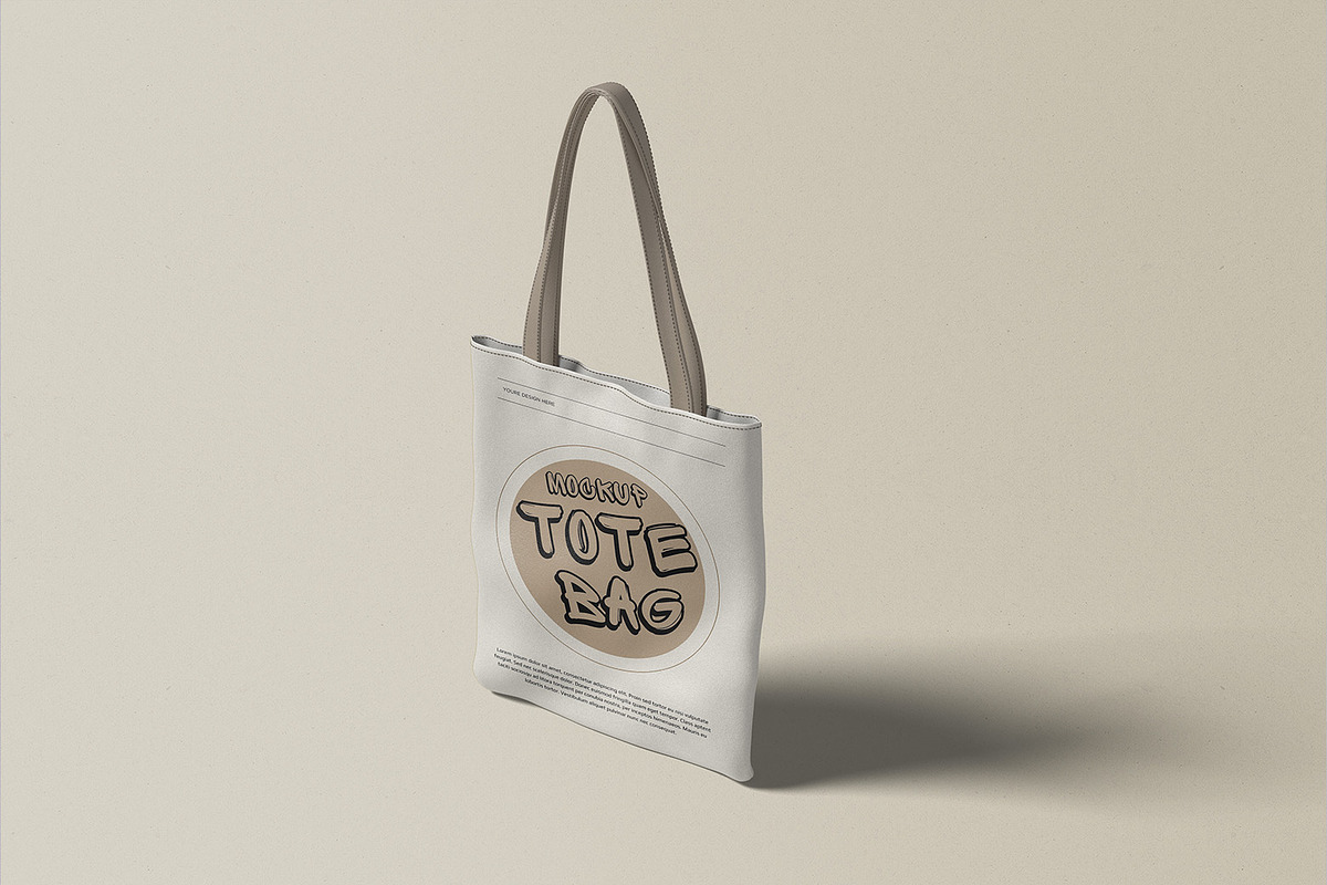 Tote Bag Mockup, a Product Mockup by mahremdesign (Photo 5 of 11)