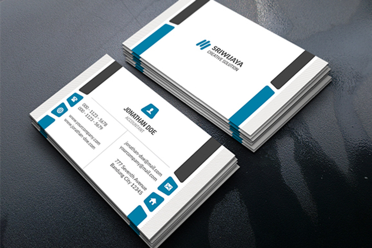 Corporate Business Card Bundle, a Business Card Template by InfinityArt (Photo 4 of 5)