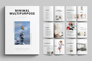 Minimal Multipurpose Magazine, a Magazine Template by E-Type (Thumbnail 1 of 11)