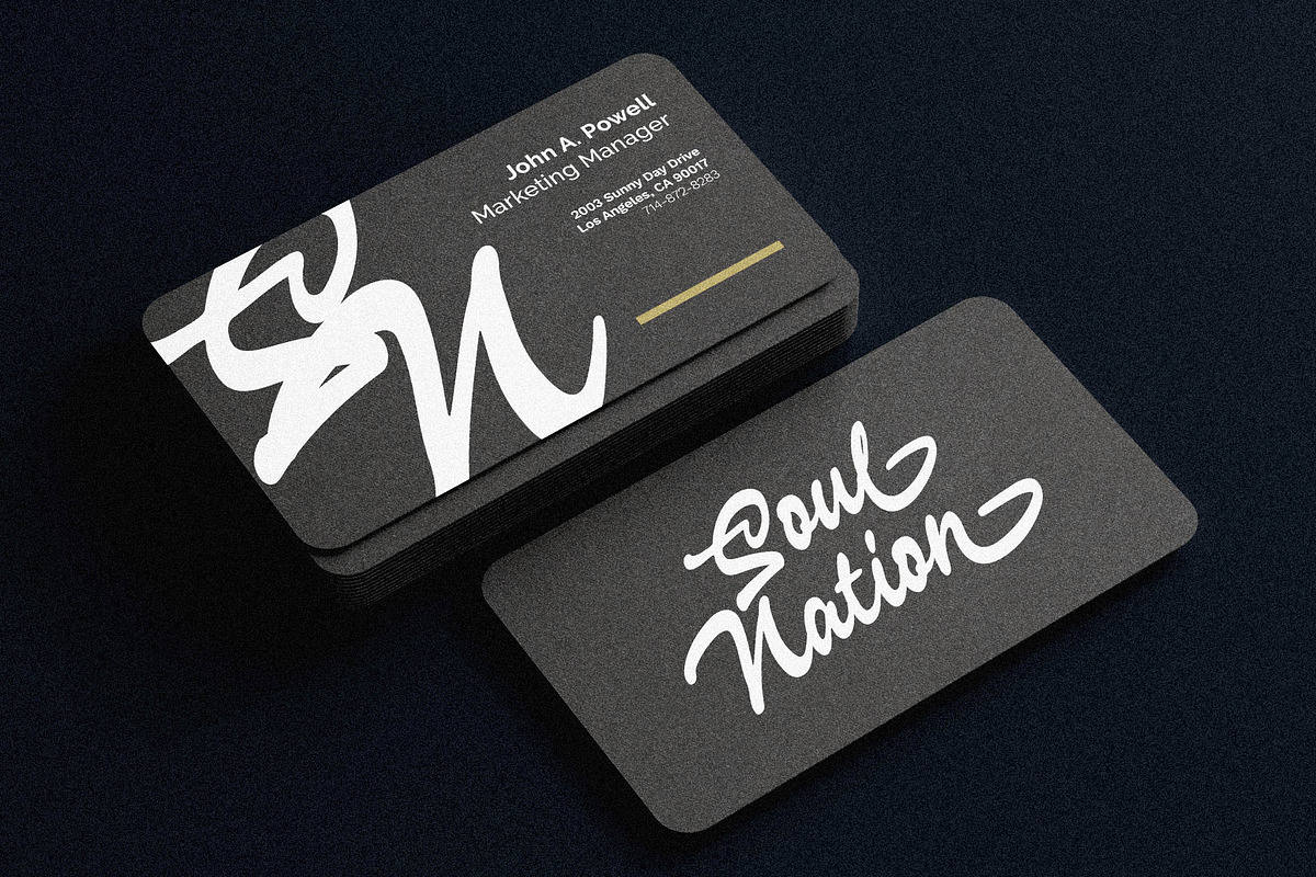 Inbadge a Branding Logotype Font, a Script Font by Blankids Studio (Photo 5 of 7)