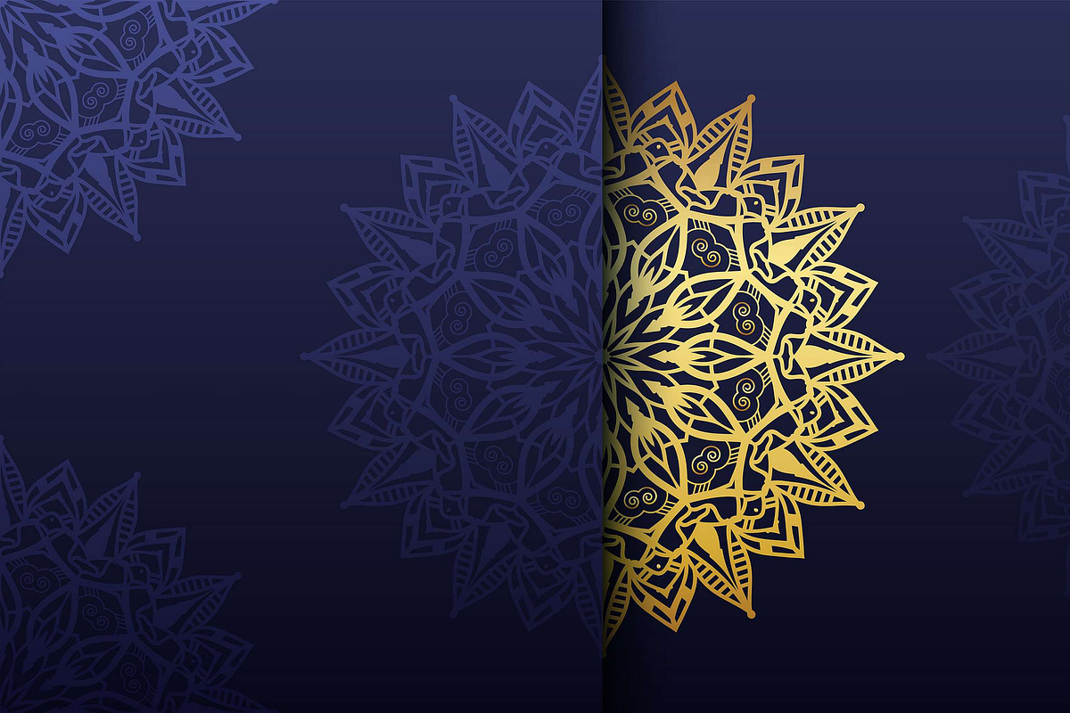 560+ Mandala Design Mega Collection, a Decorative Illustration by NJ Himel (Photo 243 of 289)