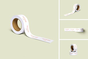 Tape Mockup, a Product Mockup by HanaSaka_Studio
