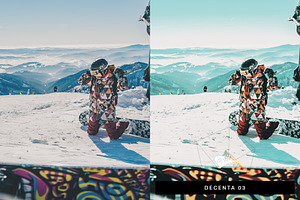 50 Ski & Snowboard Lightroom Presets