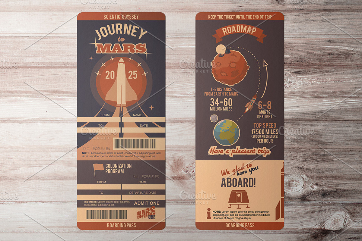 Cruise Invitation Boarding Pass Set, an Invitation Template by Paul Lesser (Photo 10 of 10)