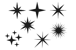 Sparkling Star Set 3 Procreate Brush