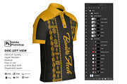 Polo T-Shirt Short Arm Mockup, a Shirt Mockup by Nanggroe Scripting (Thumbnail 9 of 9)