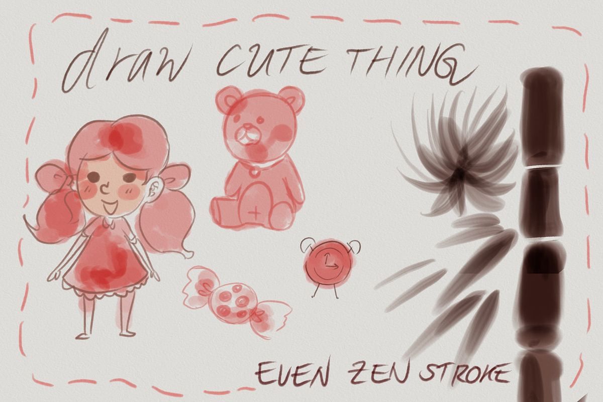 Manga sketch procreate brush, a Brush Add-On by Meisanmui (Photo 8 of 9)