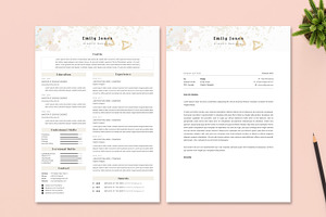 Water Color CV-Resume Tempalate *C