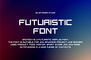 Spatech - Futuristic & Digital Font, a Sans Serif Font by QR Design Studio (Thumbnail 3 of 7)