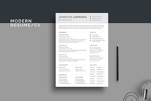 Modern Resume/CV