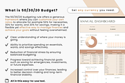 50 30 20 & 70 20 10 Budgeting Sheet, a Templates & Theme by MondaySpark (Thumbnail 2 of 10)