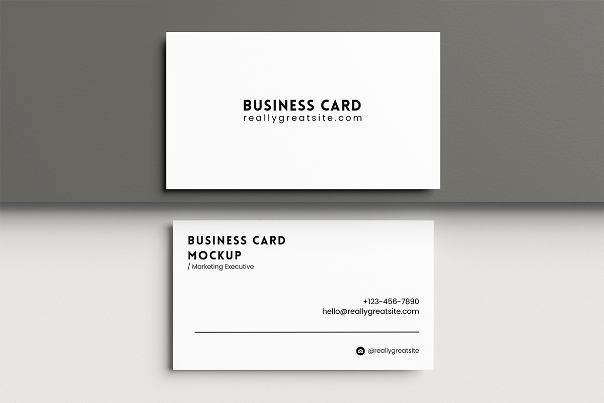 Business Card Mockup, an Advertising Mockup by swsi-studio (Photo 2 of 5)