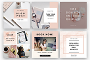 Caveat Instagram Design Pack, a Social Media Template by Sales Shop (Thumbnail 3 of 3)