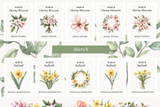 Birthday Flowers, a Decorative Illustration by PeDe Designs (Thumbnail 5 of 10)