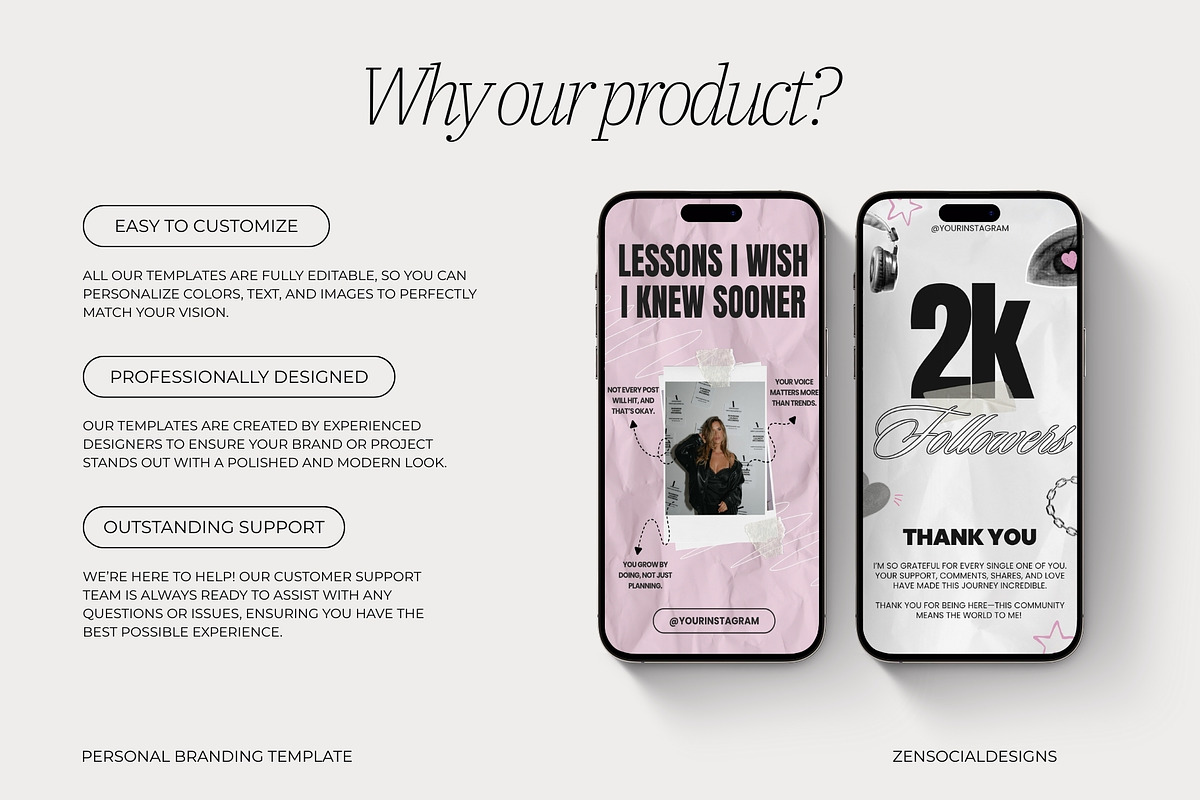 Personal Brand Instagram Template preview 5
