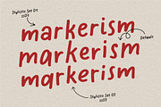 MARKERIST | Handwritten Font Family, a Handwritten Font by type peace (Thumbnail 5 of 13)