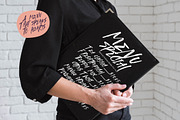 Demonic Echo Bold Brush Calligraphy, a Script Font by stylishtype.co (Thumbnail 10 of 20)