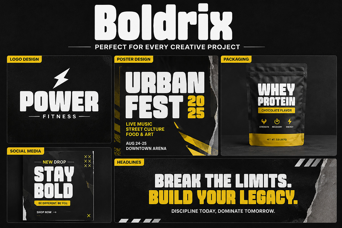 Boldrix, a Slab Serif Font by Wow Magic (Photo 4 of 4)