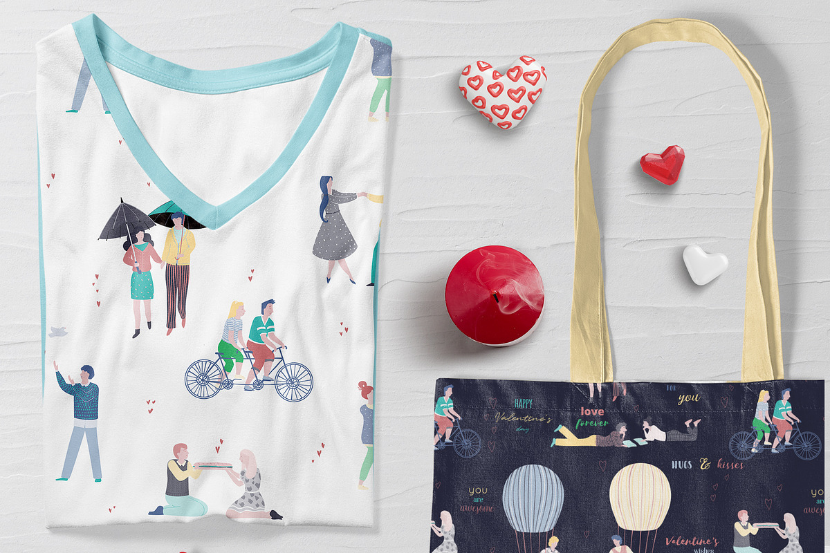 Valentines wishes collection, a Decorative Illustration by kateja (Photo 7 of 7)