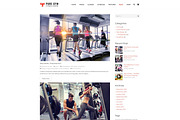 PureGym – Gym, Fitness & Business, a WordPress Template by Cherry Wordpress Theme (Thumbnail 8 of 9)