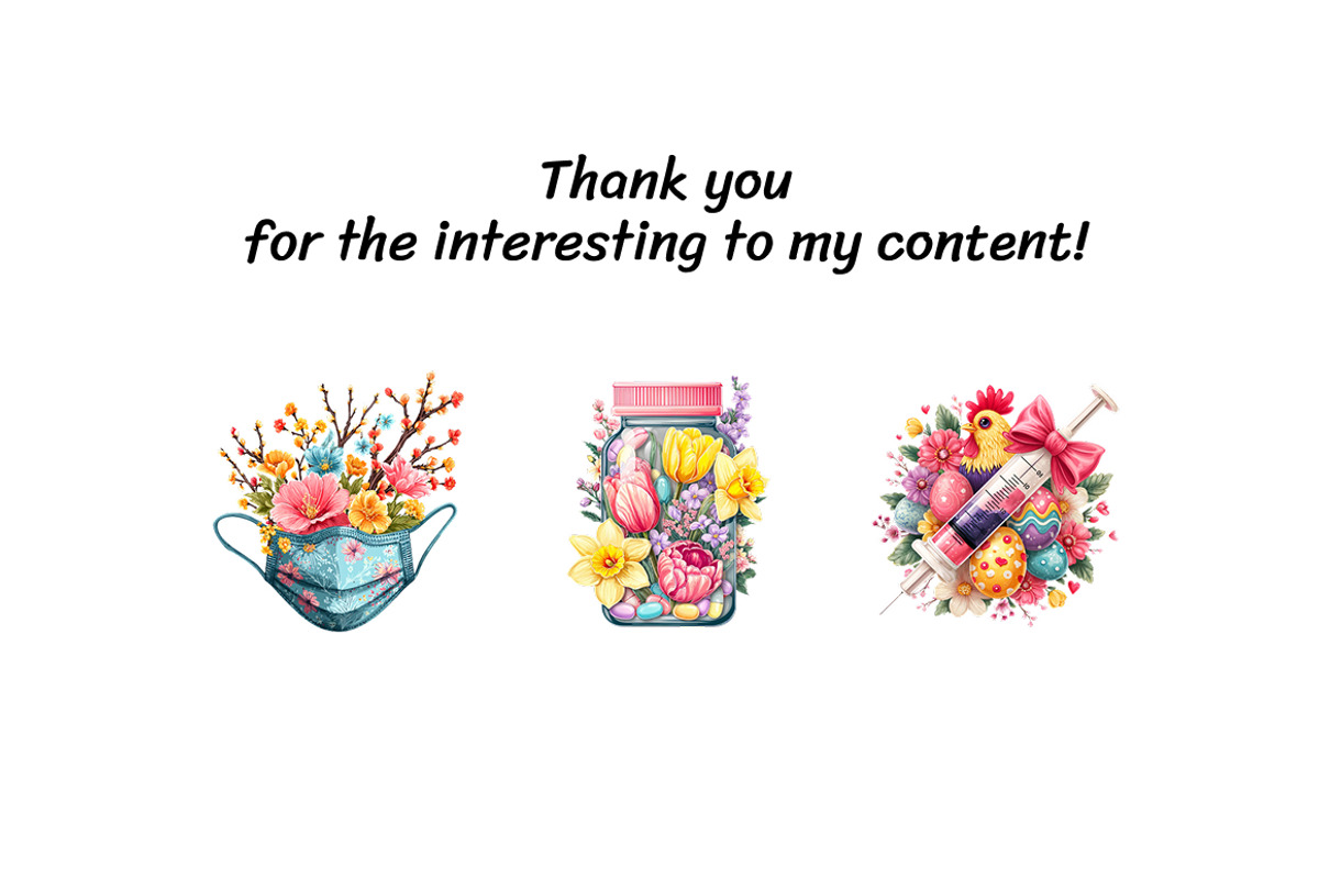 Easter Medical Clipart Bundle, a Seasonal Illustration by InkyQueenArt (Photo 5 of 6)